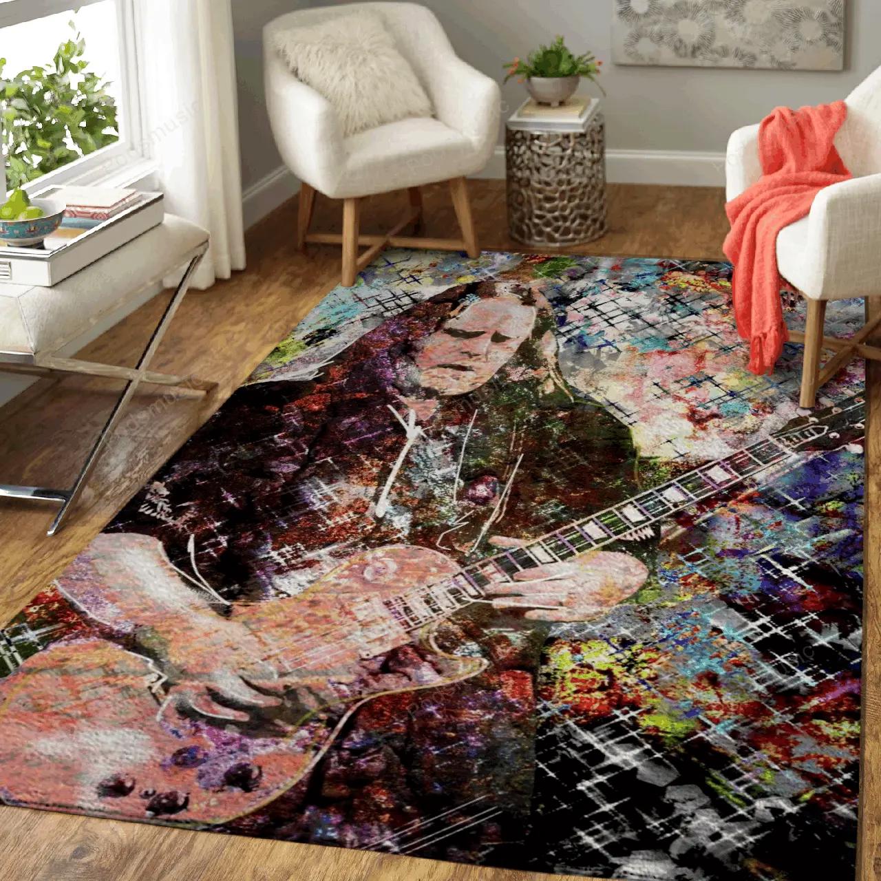 Warren haynes govt mule music art for fans area rug living room carpet rug regtangle carpet floor decor home decor Rectangle Rug