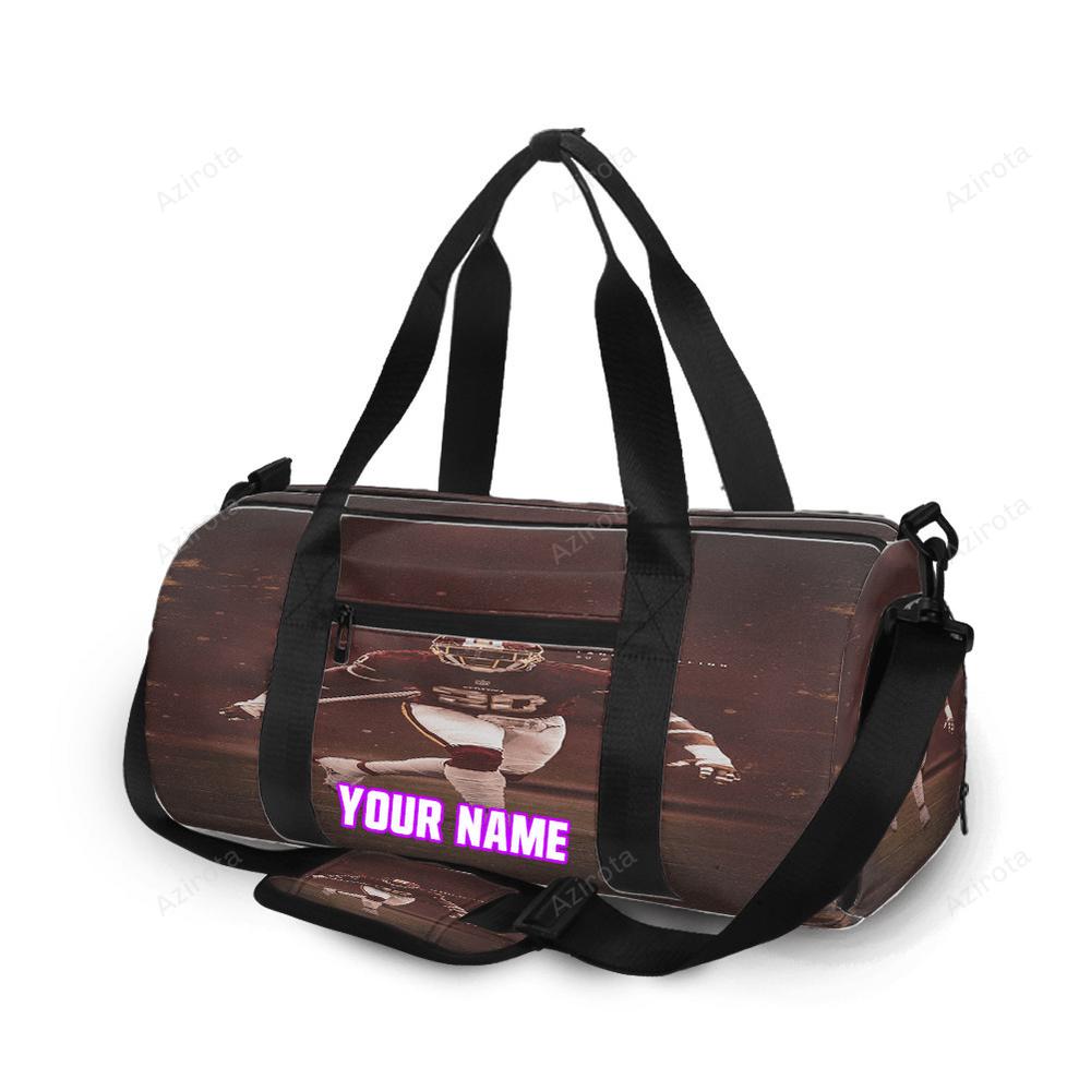 Washington football team landon collins1 personalized name travel bag gym bag 862 Travel Bag