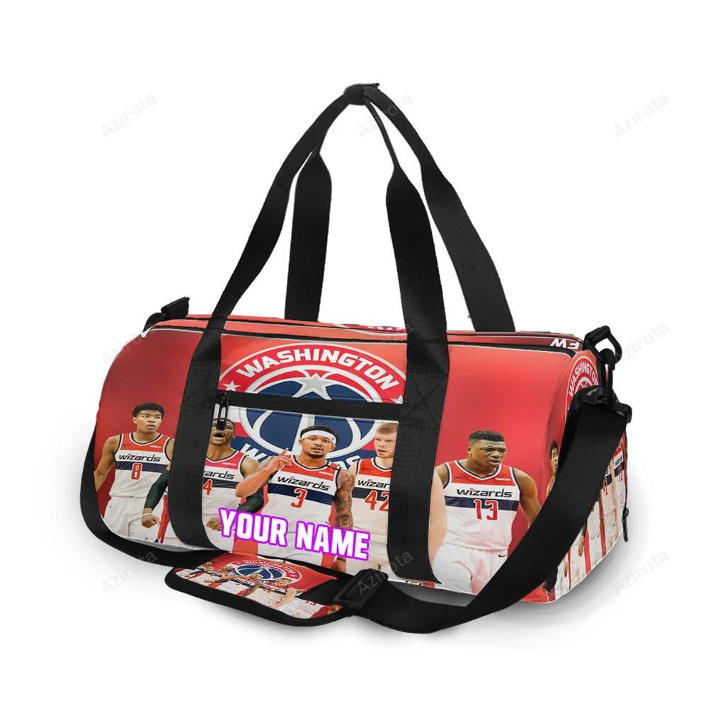 Washington wizards all players2 personalized name travel bag gym bag 2456 Travel Bag