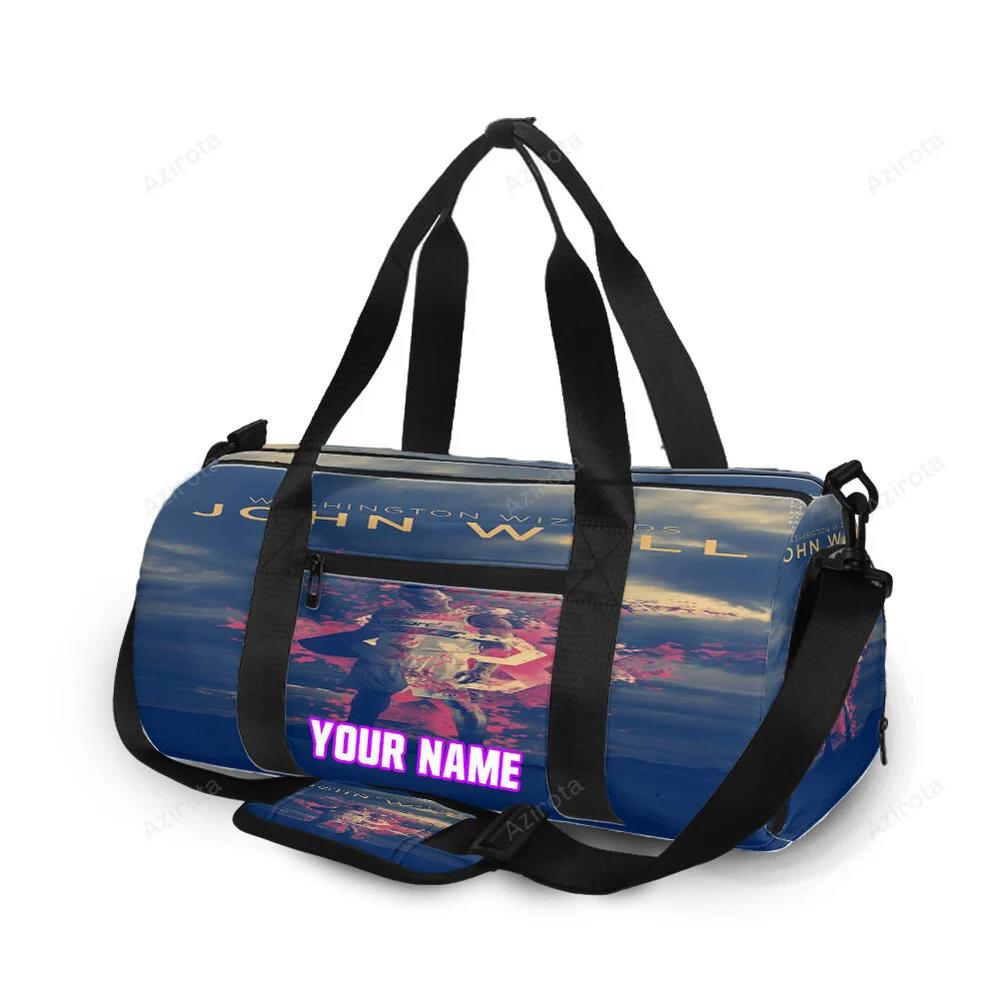 Washington wizards john wall9 personalized name travel bag gym bag 2635 Travel Bag