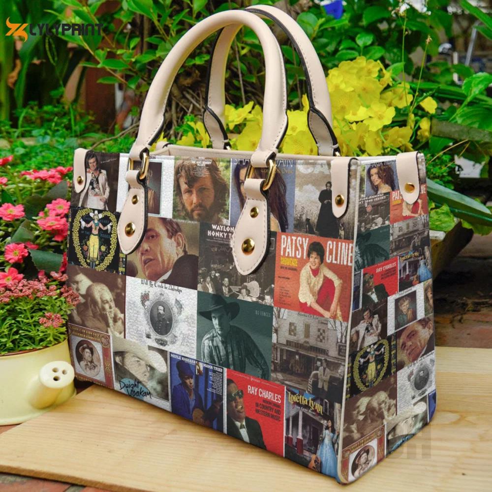 Western leather bag for women gift 1087 Women Leather Hand Bag