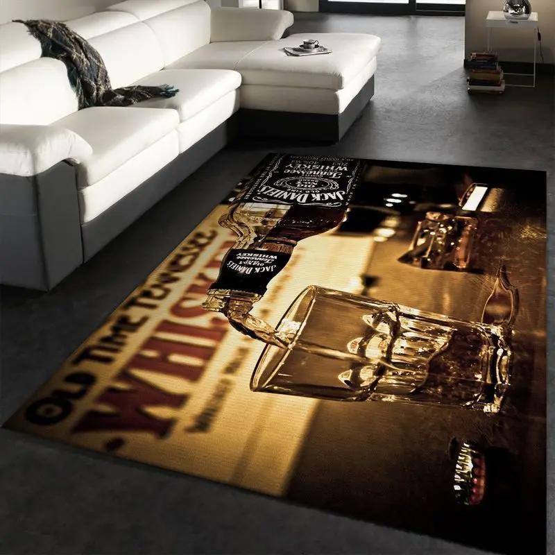 Whiskey 5 area rug living room and bed room rug rug regtangle carpet floor decor home decor Rectangle Rug