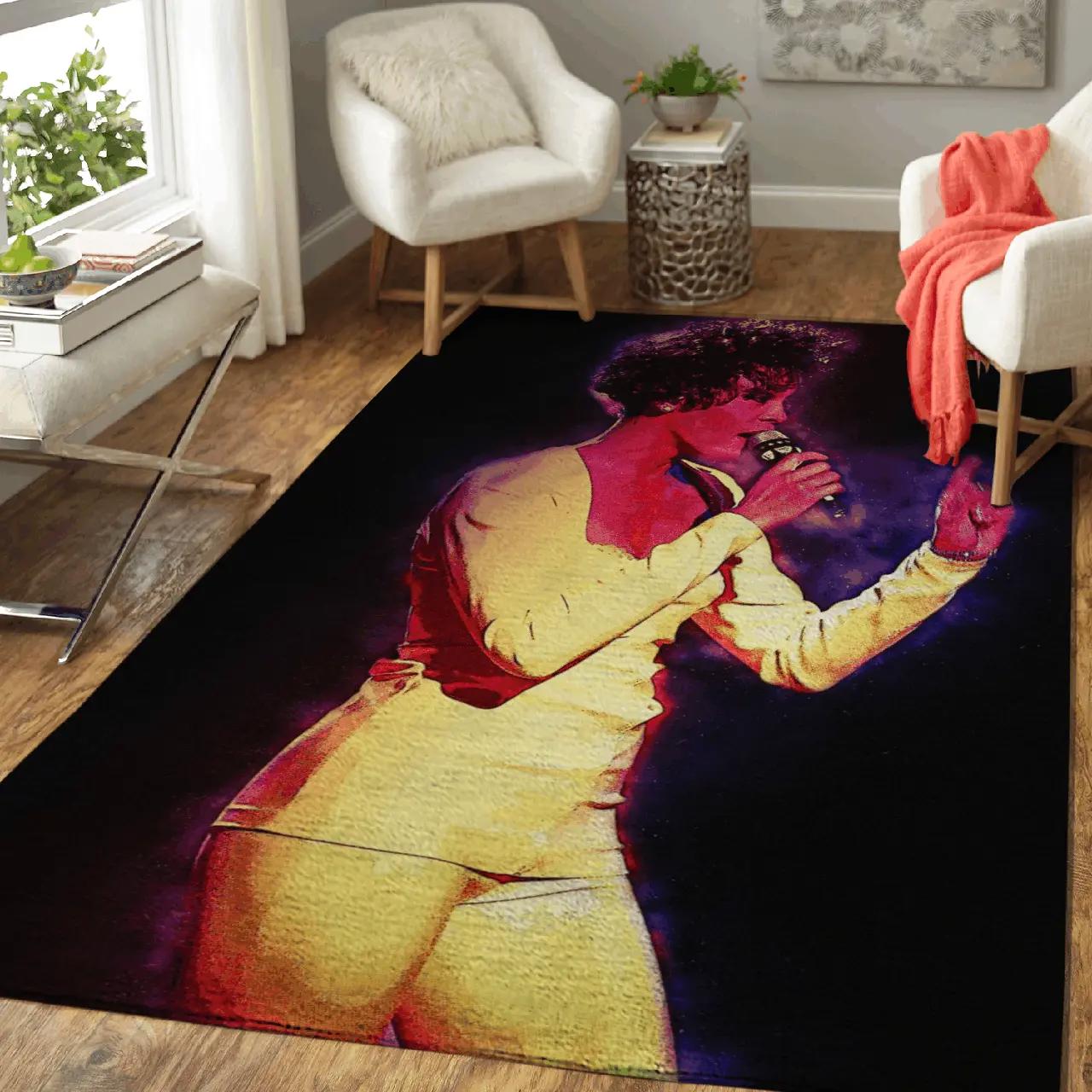 Whitney houston learning to love your self art area rug area rug living room carpet rug regtangle carpet floor decor home decor Rectangle Rug