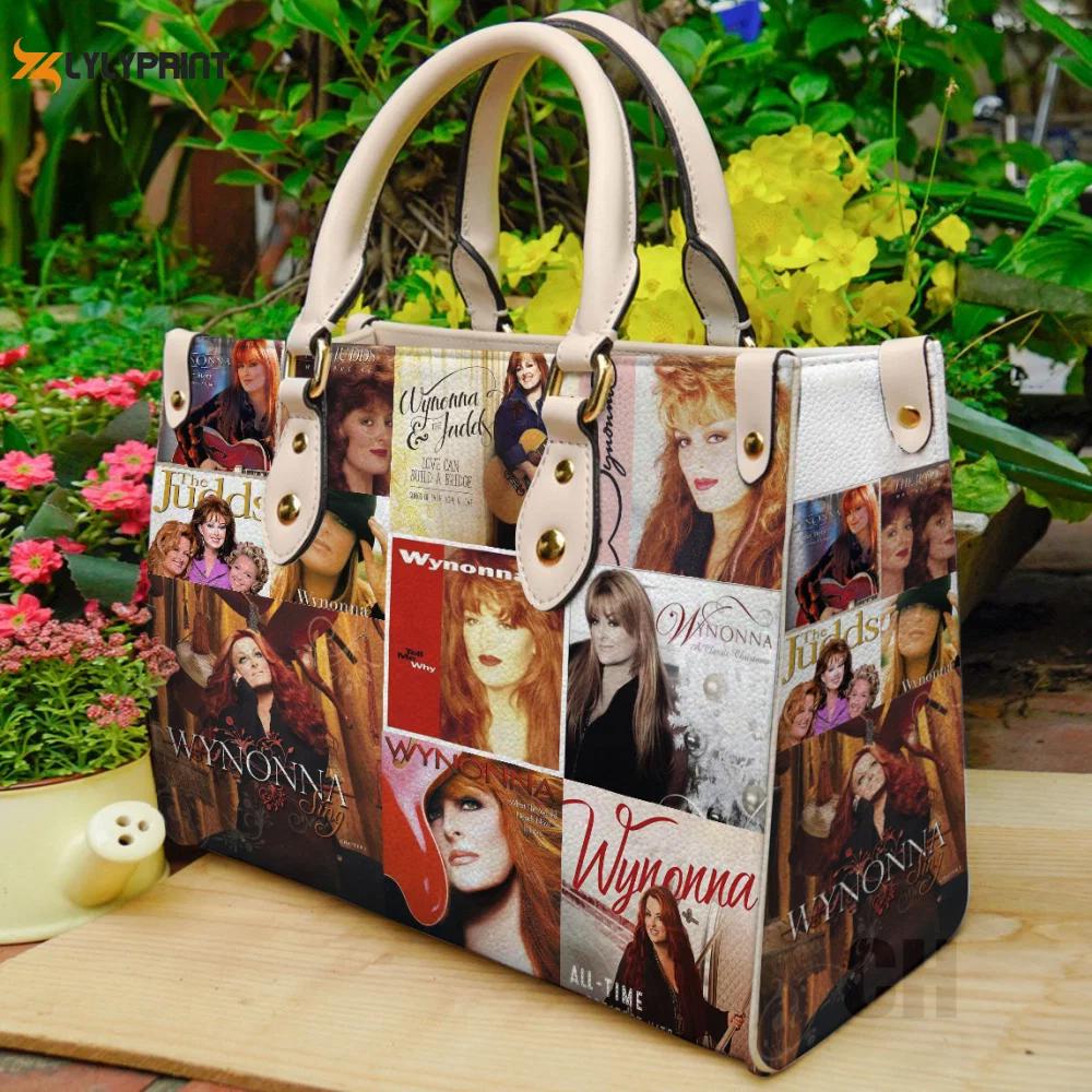 Wynonna judds leather bag for women gift 1069 Women Leather Hand Bag