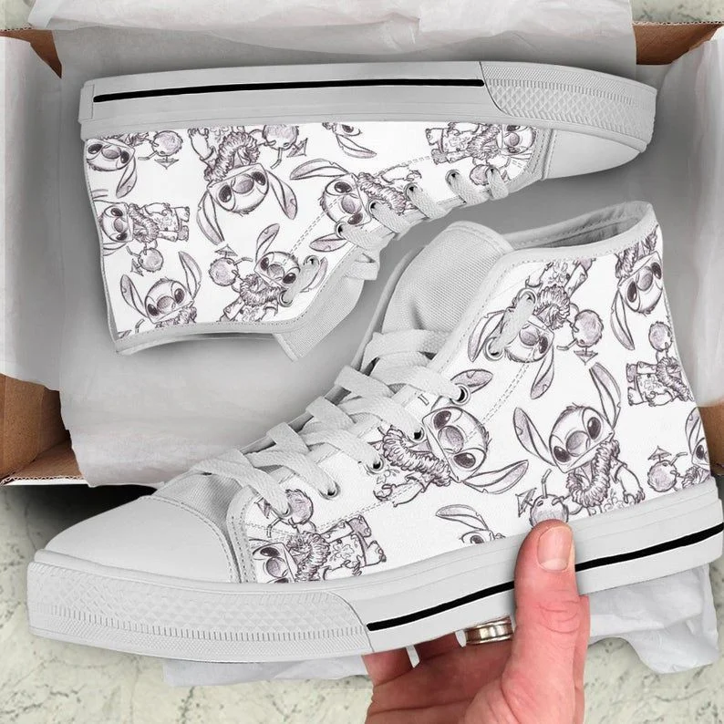 High Top Canvas Shoes - Quick Drying and Comfortable, Claim Your Space Today! - Personalized