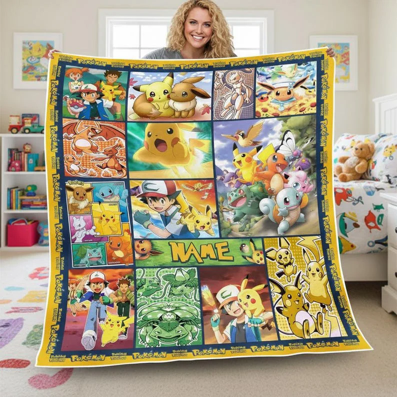 3D Full Overprinted Blanket - Unmatched Style, Unbeatable Comfort, Shop Boldly Today! - Personalized