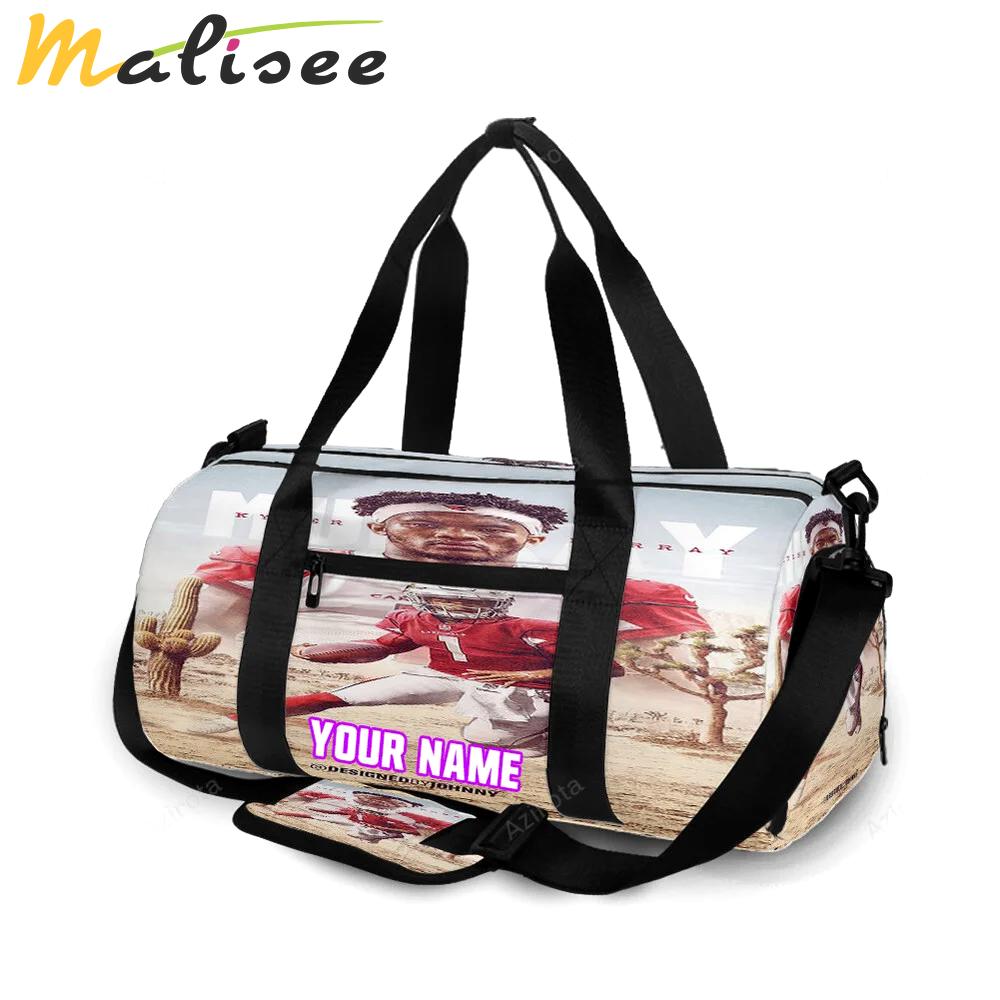 Arizona cardinals kyler murray1 personalized name travel bag gym bag 1231 Travel Bag
