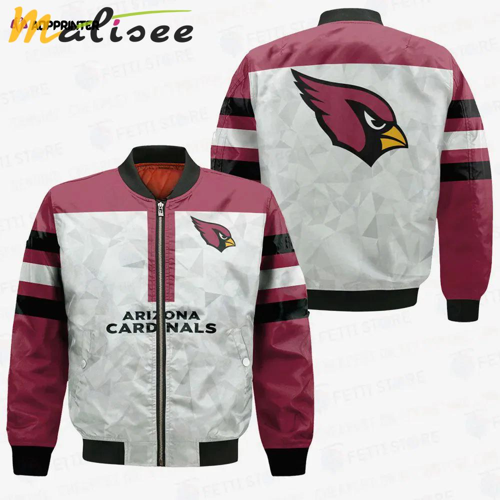 Arizona cardinals nfl 2023 starter thursday night gridiron raglan unisex bomber jacket v6 Bomber Jacket