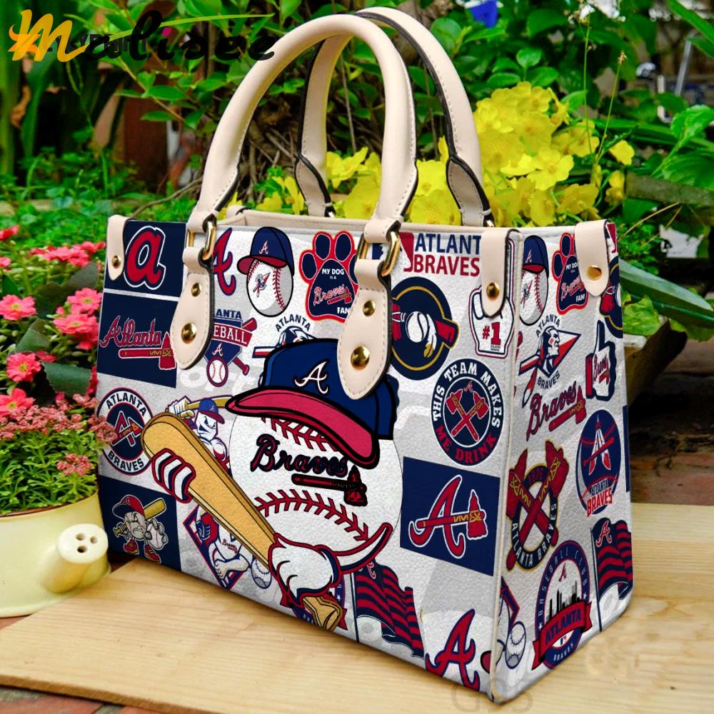 Atlanta braves 1t leather bag g95 1000 Women Leather Hand Bag