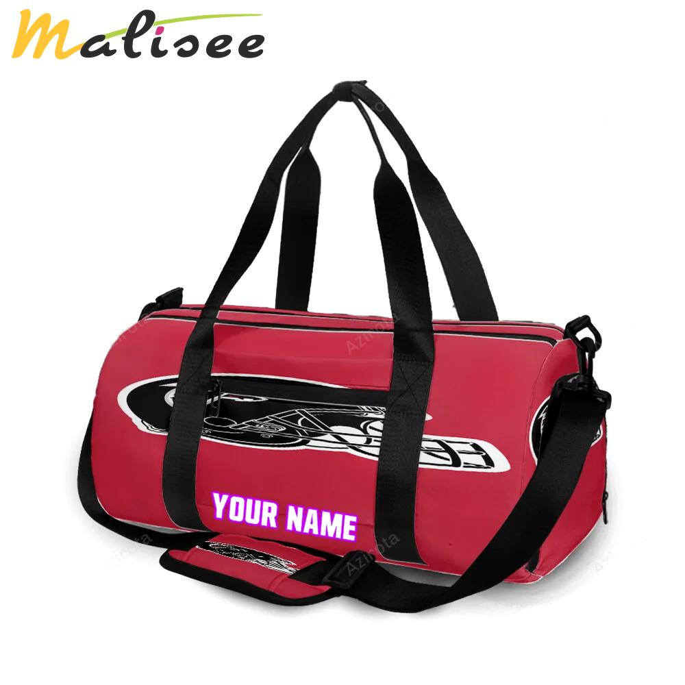 Atlanta falcons helmet personalized name travel bag gym bag 1483 Travel Bag