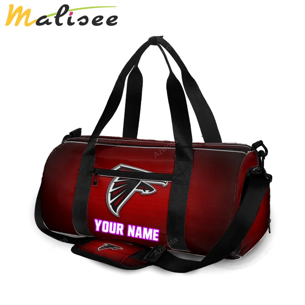 Atlanta falcons logo1 personalized name travel bag gym bag 148 Travel Bag