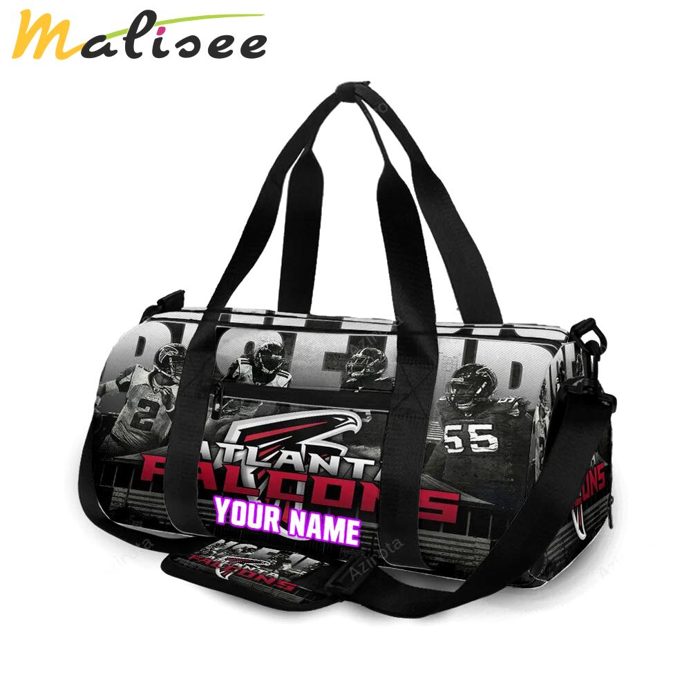 Atlanta falcons team4 personalized name travel bag gym bag 1261 Travel Bag