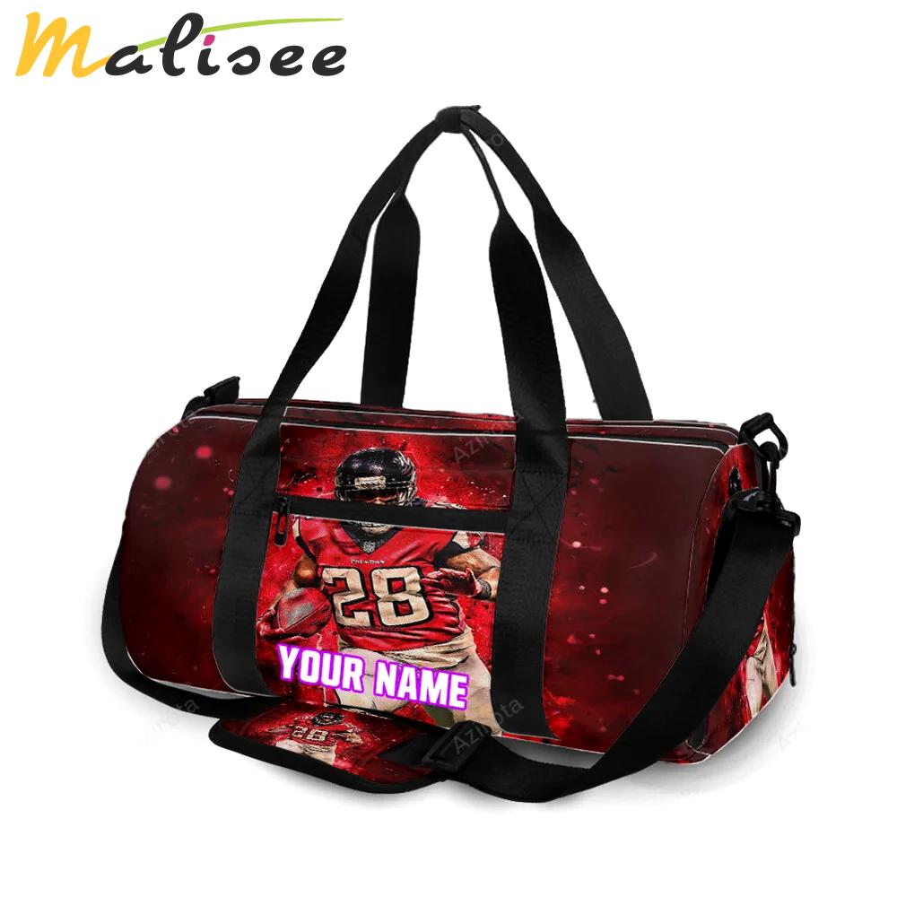 Atlanta falcons terron ward 28 v2 personalized name travel bag gym bag 1645 Travel Bag