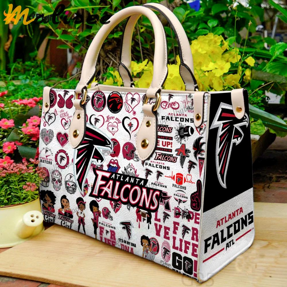 Atlanta falconsfor women giftand leather bag for women gift 2206 Women Leather Hand Bag