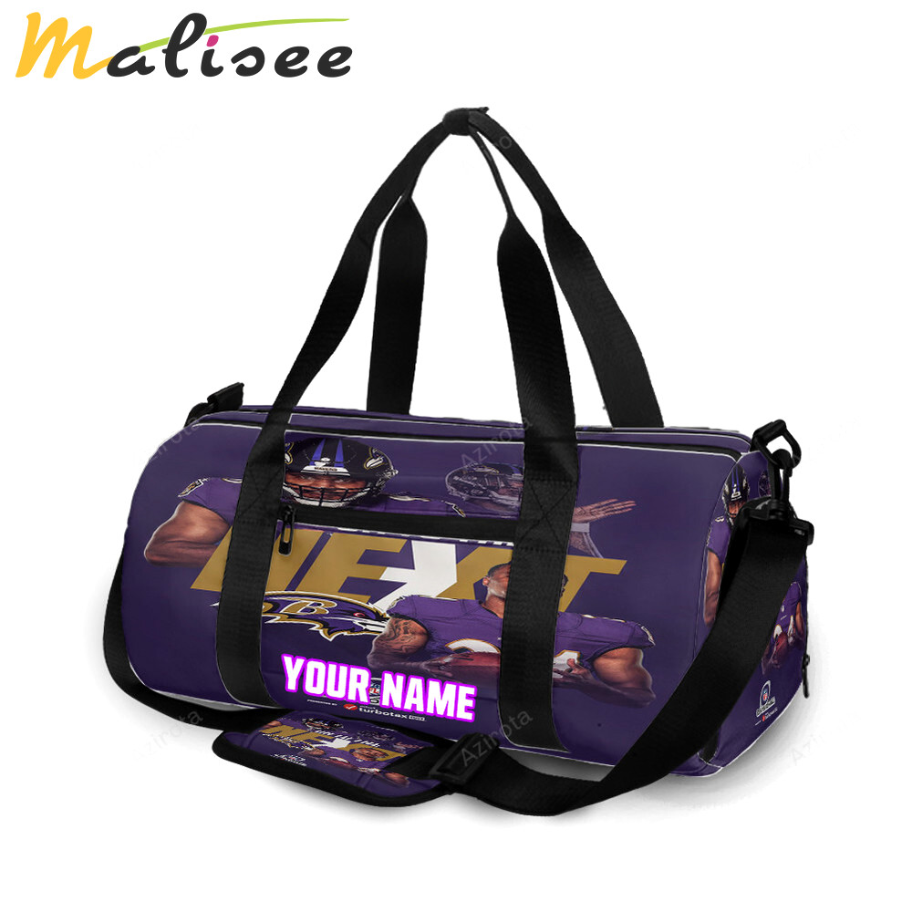 Baltimore ravens on to the next personalized name travel bag gym bag 1974 Travel Bag