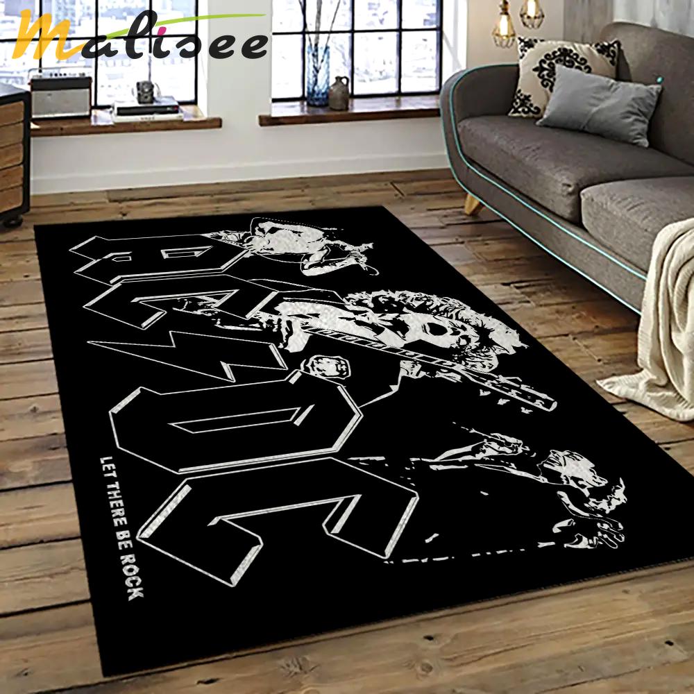 Band ac/dc music carpet rectangle area rug for living room bedroom decor acdc12 Rectangle Rug