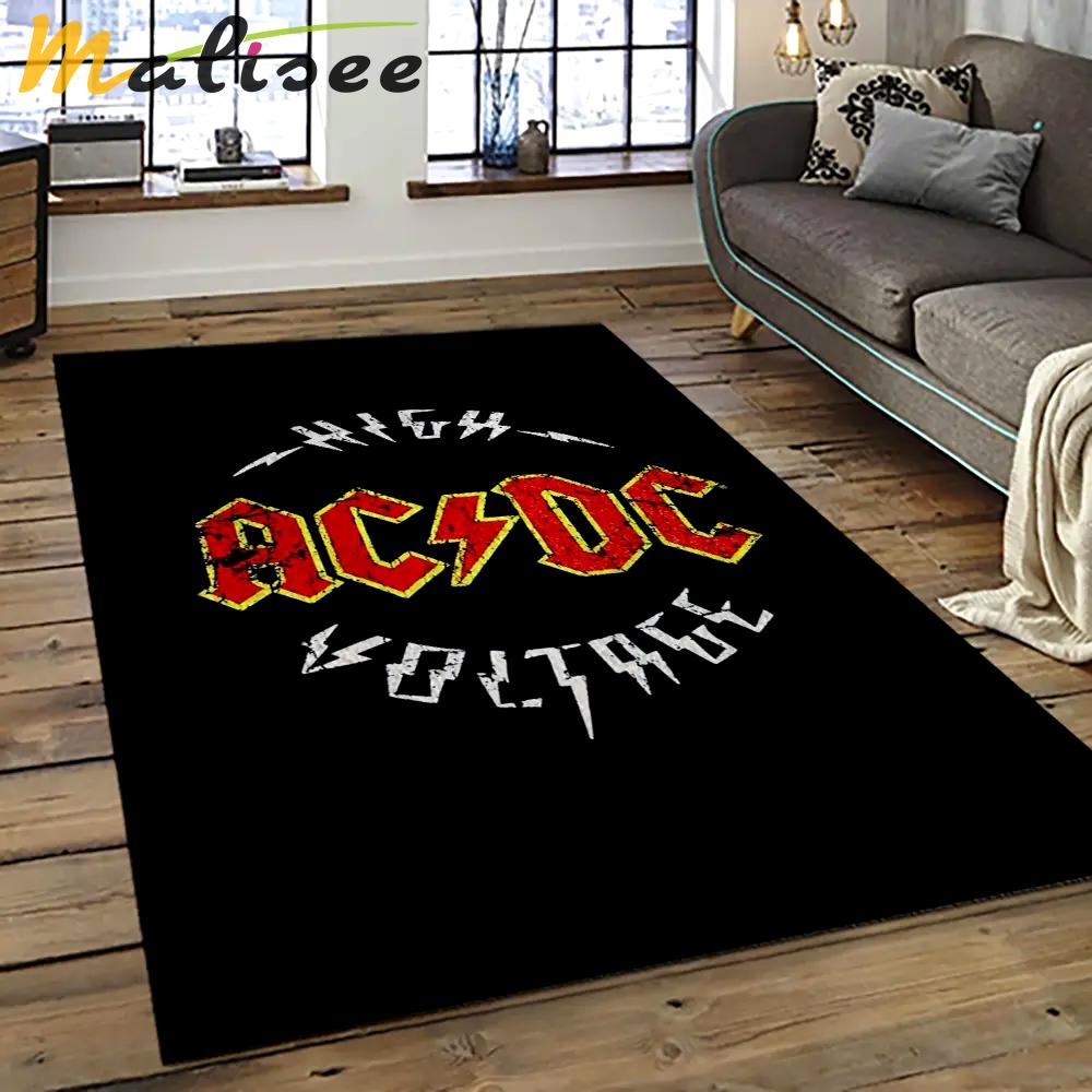 Band ac/dc music carpet rectangle area rug for living room bedroom decor acdc16 Rectangle Rug