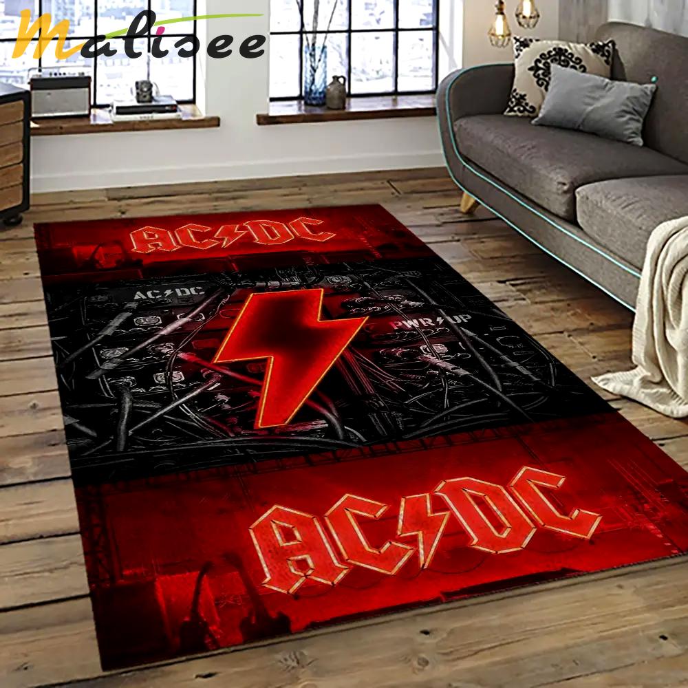 Band ac/dc music carpet rectangle area rug for living room bedroom decor acdc23 Rectangle Rug