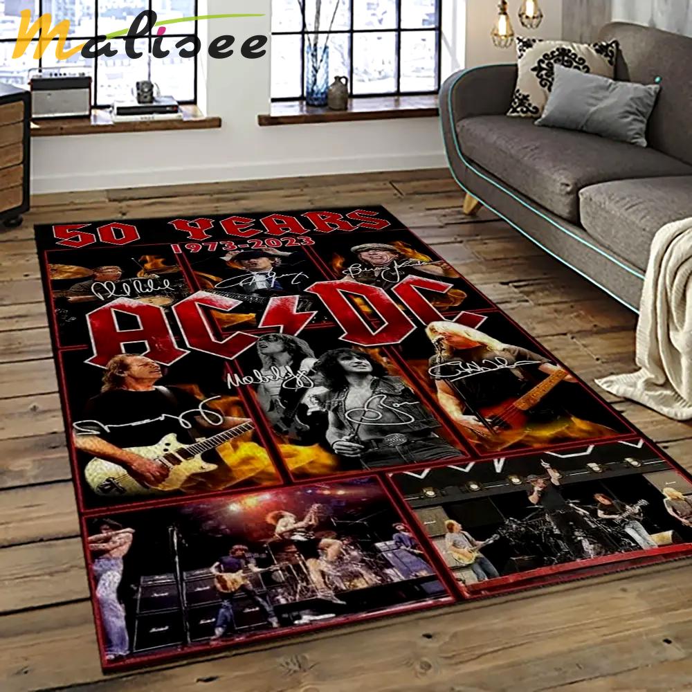 Band ac/dc music carpet rectangle area rug for living room bedroom decor acdc39 Rectangle Rug