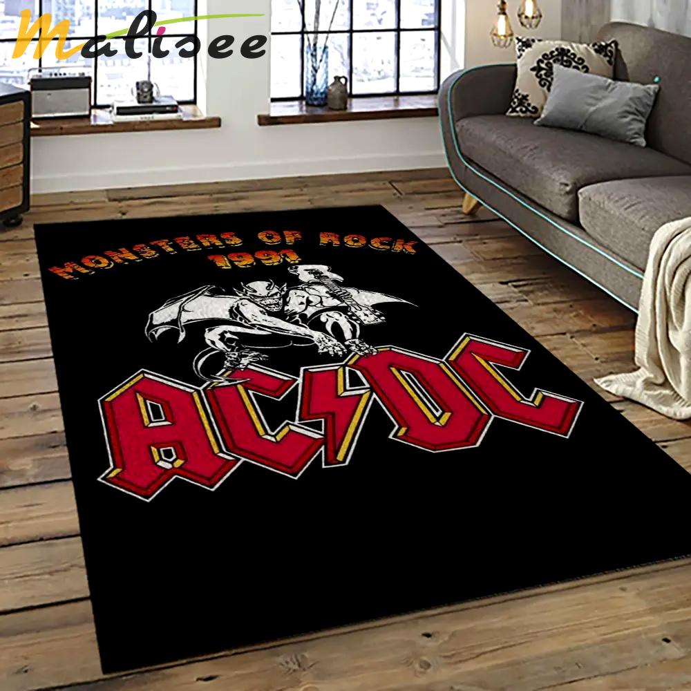 Band ac/dc music carpet rectangle area rug for living room bedroom decor acdc61 Rectangle Rug