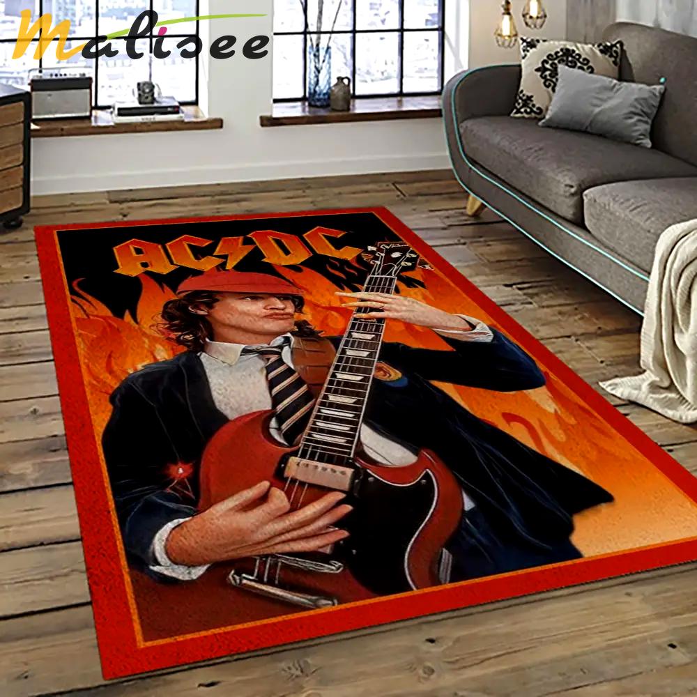 Band ac/dc music carpet rectangle area rug for living room bedroom decor acdc63 Rectangle Rug