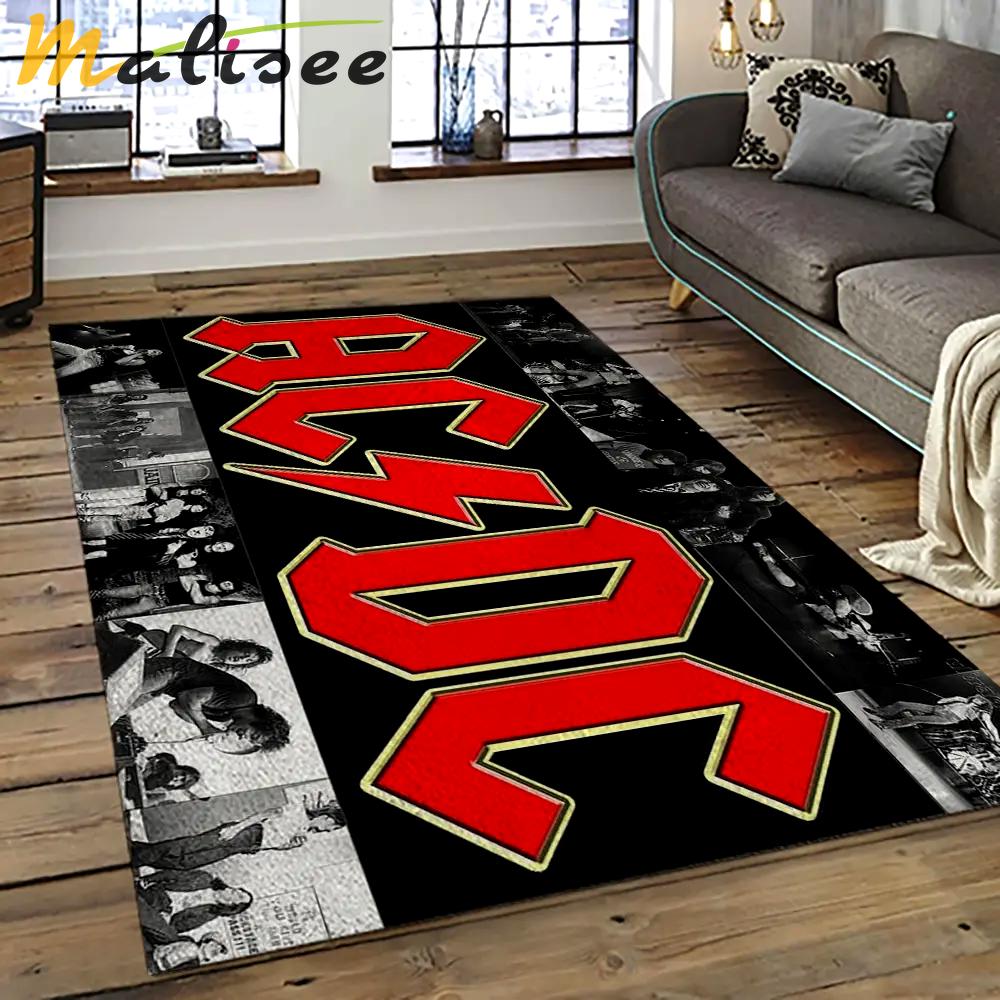 Band ac/dc music carpet rectangle area rug for living room bedroom decor acdc7 Rectangle Rug