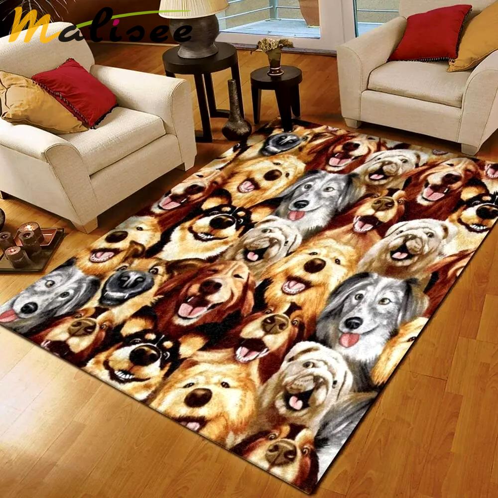 Beagle rug ccc19101625 rug living room area rug home decor Rectangle Rug