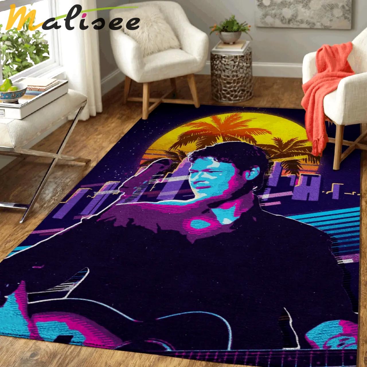 Blake shelton american country music singer art for fans area rug rug regtangle carpet floor decor home decor Rectangle Rug
