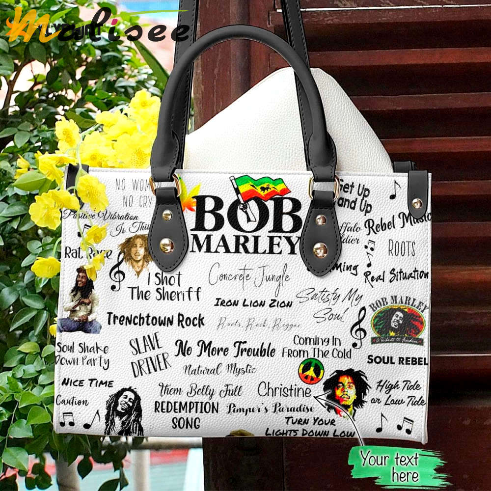 Bob marley leather handbag gift for women 507 Women Leather Hand Bag