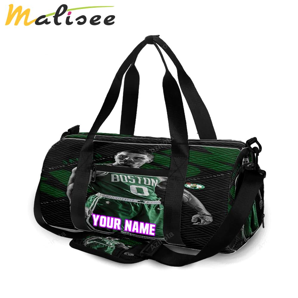 Boston celtics jayson tatum8 personalized name travel bag gym bag 1819 Travel Bag