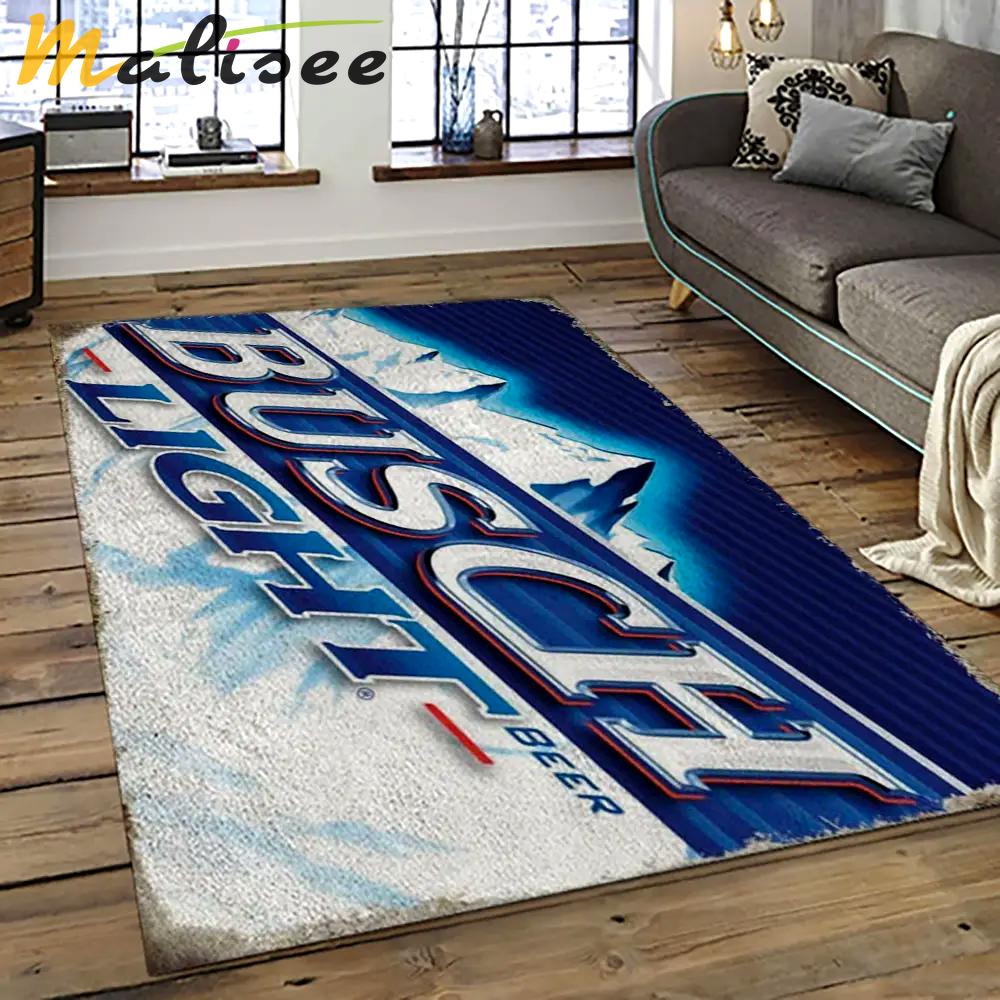 Busch light style living room retangle carpet area rug home decor room decor gift for friends bl23 Rectangle Rug