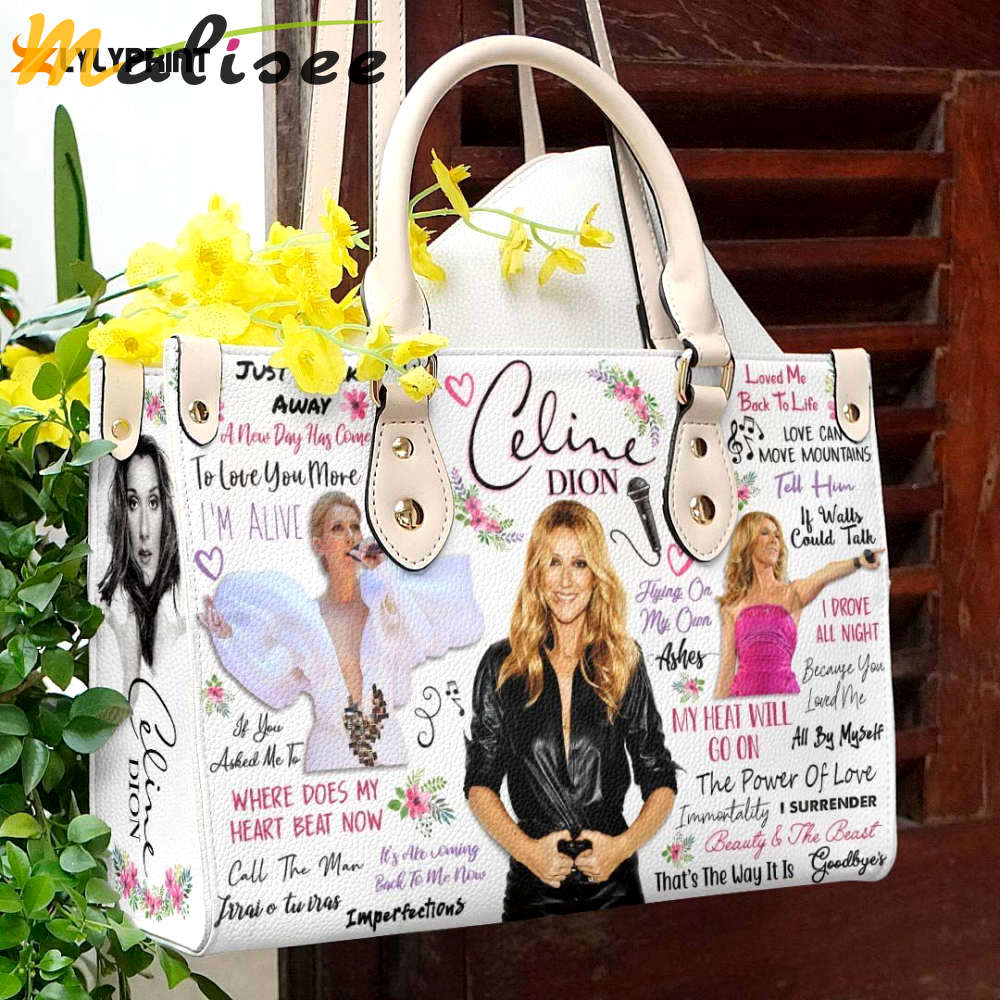 Celine dion leather handbag 2868 Women Leather Hand Bag