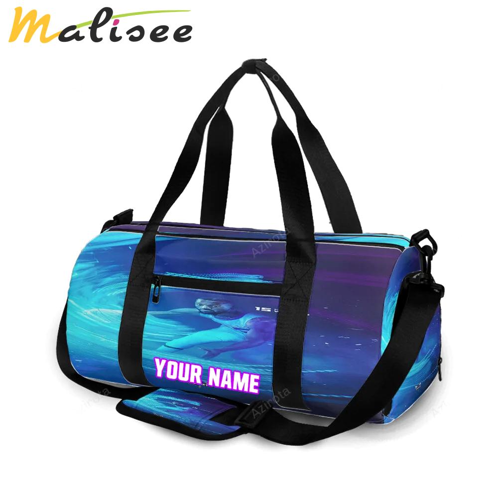 Charlotte hornets kemba walker2 personalized name travel bag gym bag 1647 Travel Bag