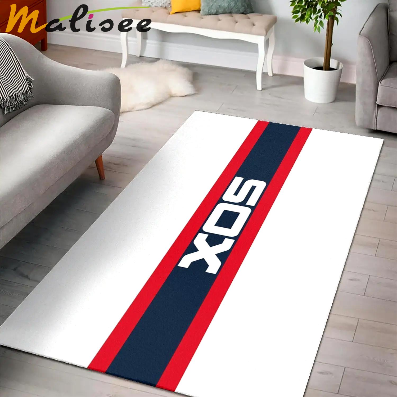 Chicago white sox area rug mlb baseball team logo carpet living room rugs rug regtangle carpet floor decor home decor v603 Rectangle Rug