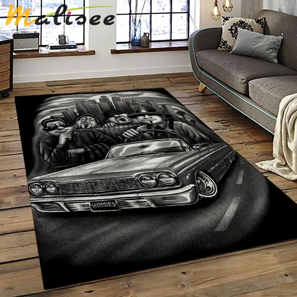 Chicano cholo style living room retangle carpet area rug home decor room decor gift for friends cc18 Rectangle Rug