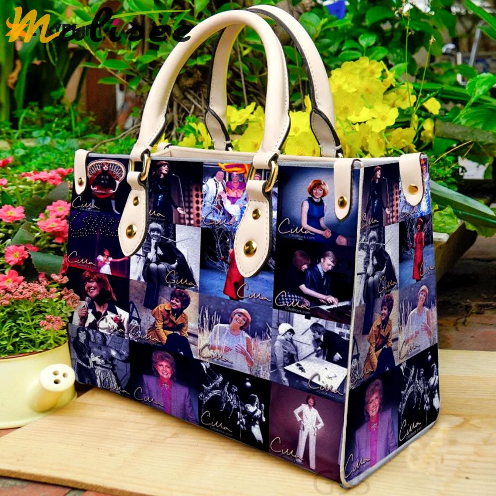 Cilla black 1 leather bag for women gift 1261 Women Leather Hand Bag