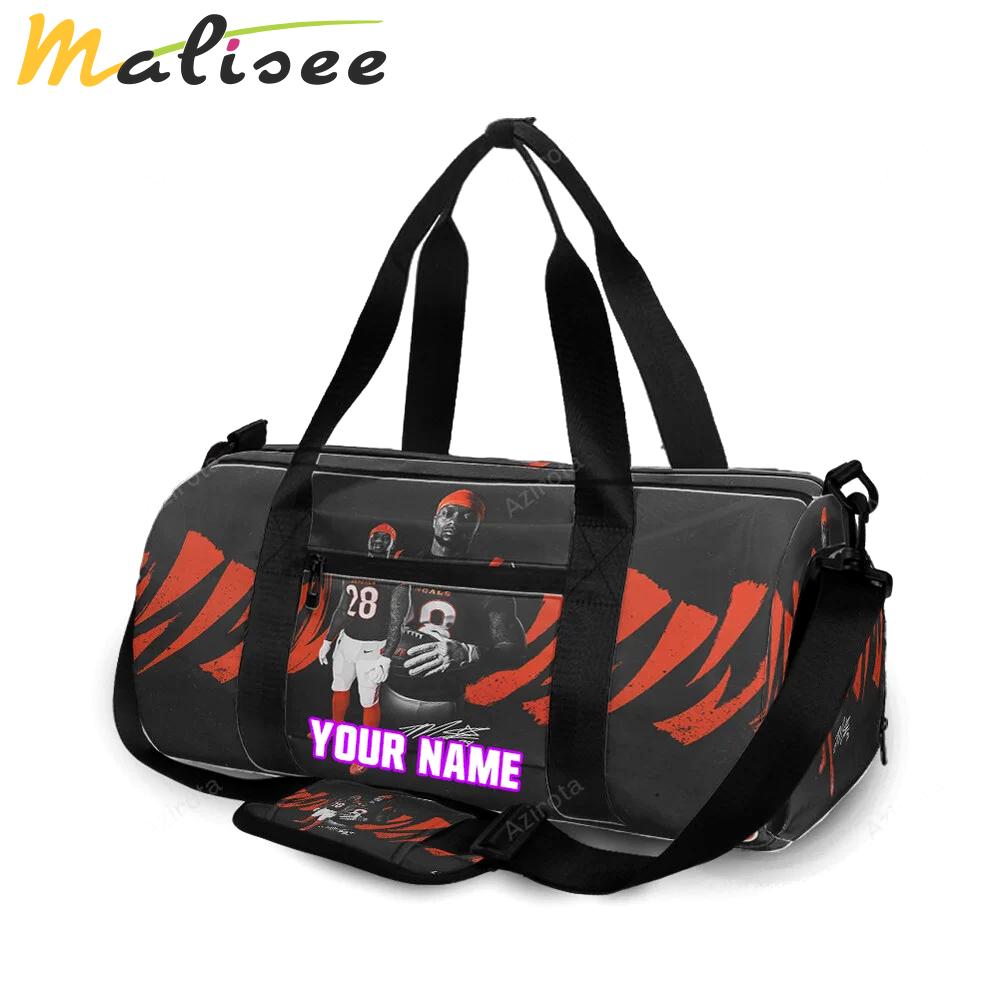Cincinnati bengals player no28 personalized name travel bag gym bag 926 Travel Bag