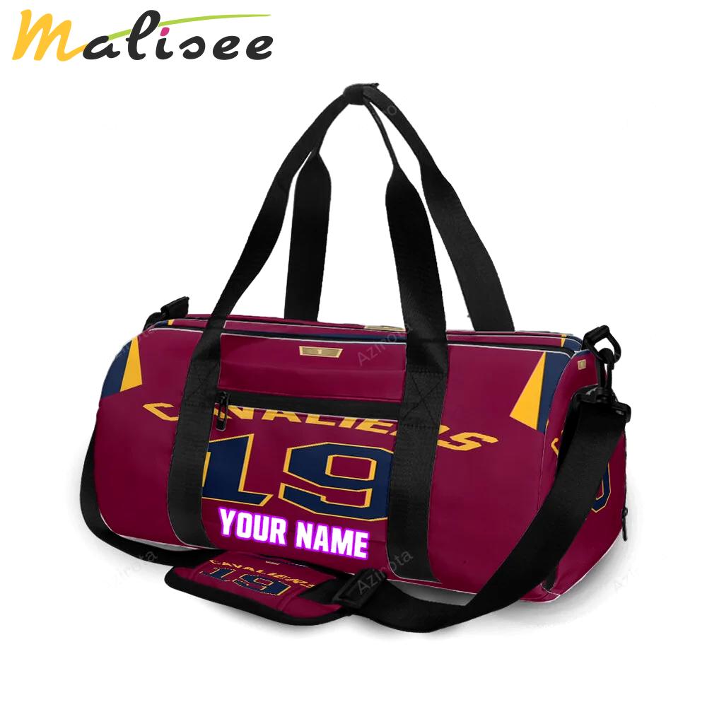 Cleveland cavaliers no19 personalized name travel bag gym bag 840 Travel Bag