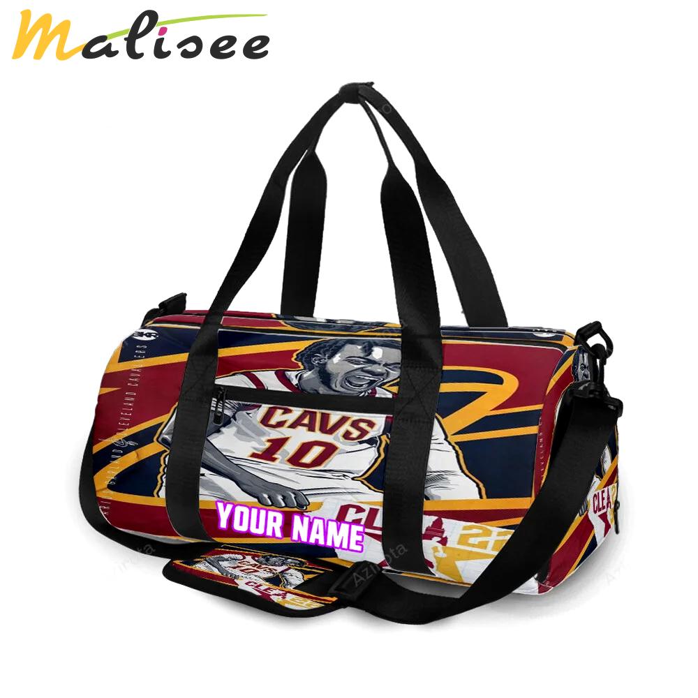 Cleveland cavaliers player 10 v2 personalized name travel bag gym bag 1331 Travel Bag