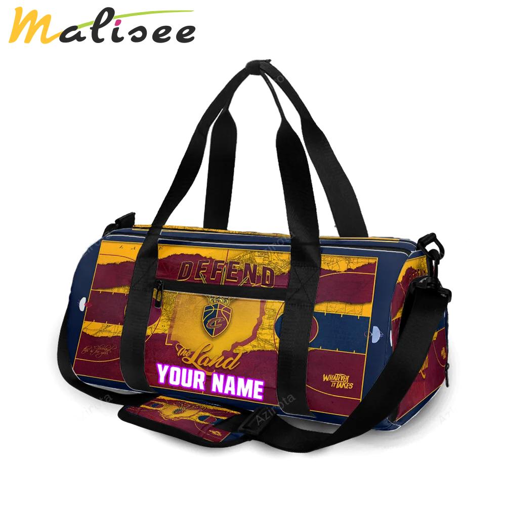 Cleveland cavaliers station personalized name travel bag gym bag 246 Travel Bag
