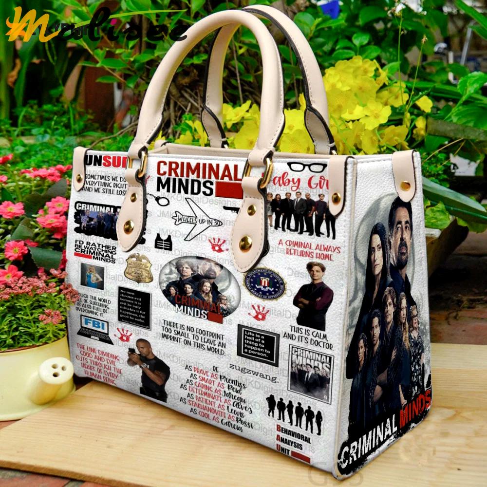 Criminal minds 1a leather bag g95 1168 Women Leather Hand Bag