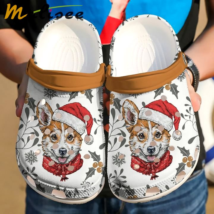 Crocs outfit - corgi xmas christmas pattern crocs crocband clog shoes for men women - 413 Crocs Outfit