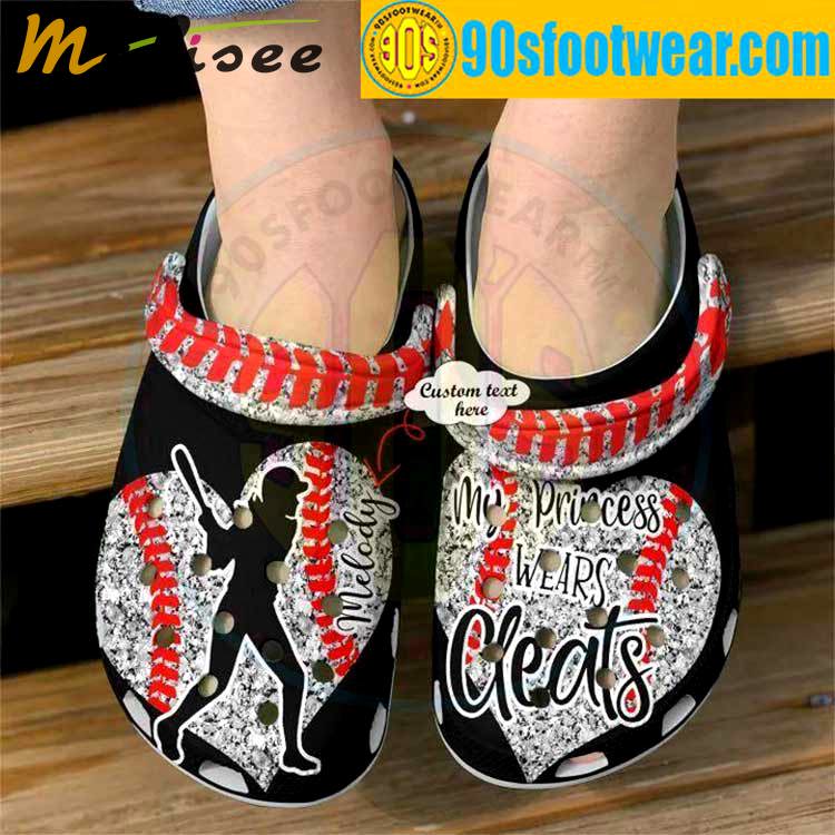 Crocs outfit - custom softball crocs – princess personalized softball classic clog - 488 Crocs Outfit