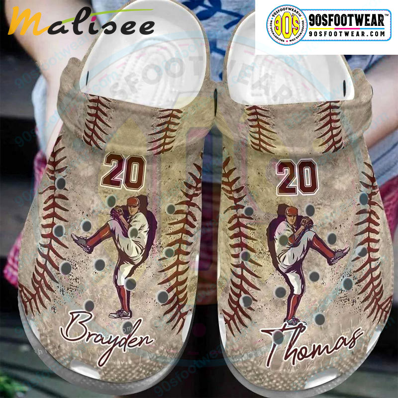 Crocs outfit - customize jersey numbers and name personalized baseball crocs - 500 Crocs Outfit
