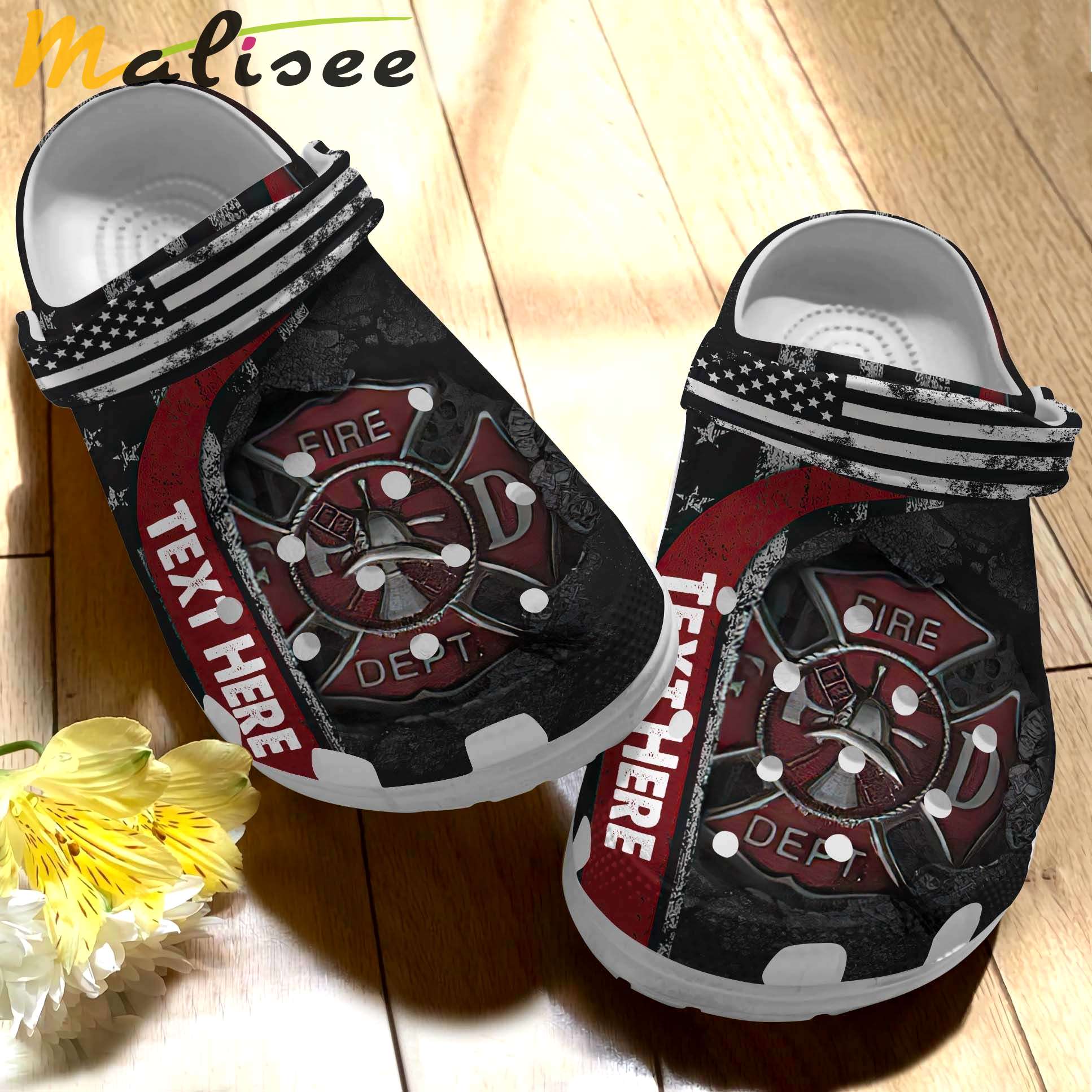 Crocs outfit - customize name firefighter fire dept crocs crocband clogs - 511 Crocs Outfit
