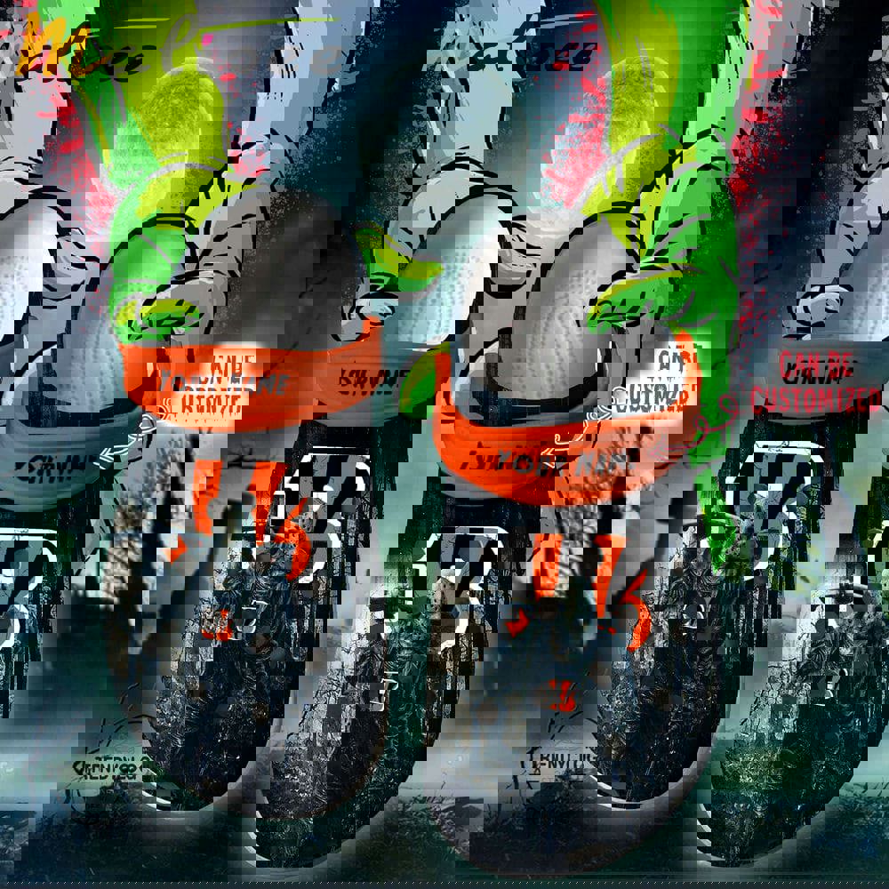 Crocs outfit - halloween crocs personalized cincinnati bengals friday the 13th horror character clogs crocband shoes - 881 Crocs Outfit