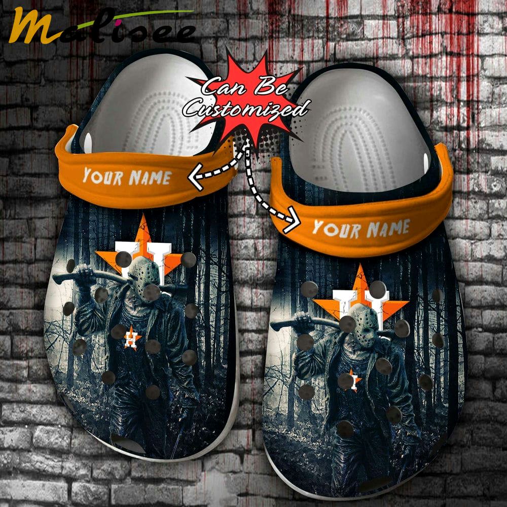 Crocs outfit - halloween crocs personalized houston astros friday the 13th horror character jason voorhees clogs crocband shoes - 937 Crocs Outfit