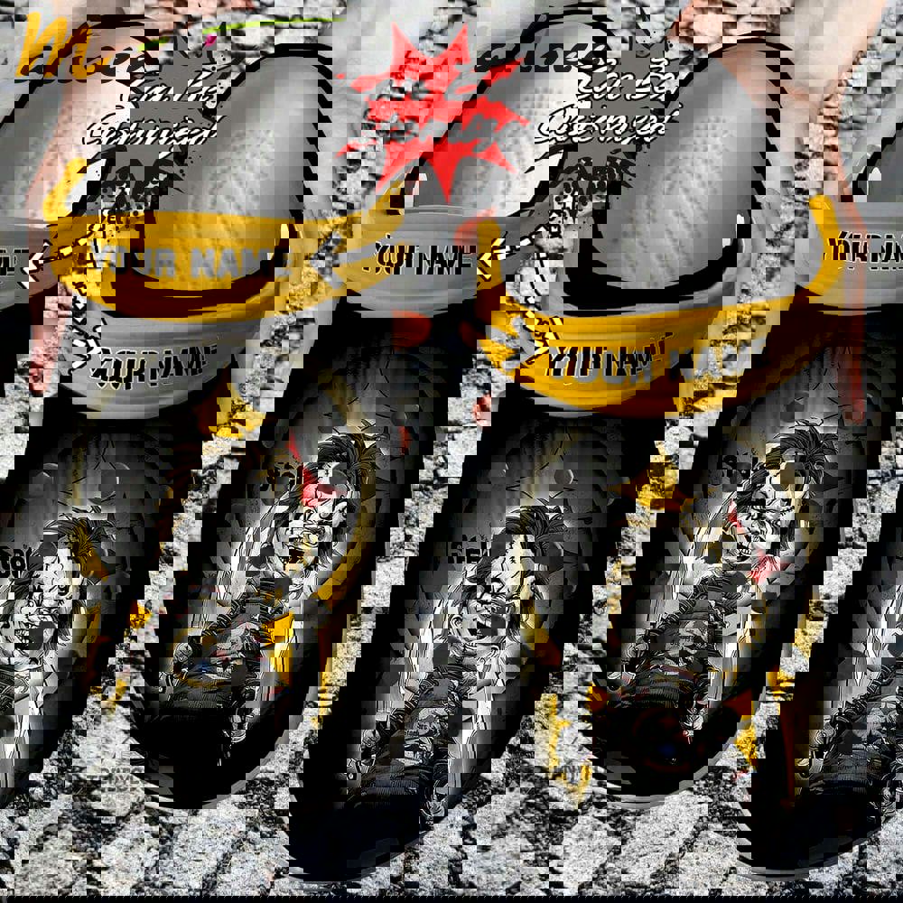 Crocs outfit - halloween crocs personalized pittsburgh steelers curse of chucky clogs crocband shoes - 983 Crocs Outfit