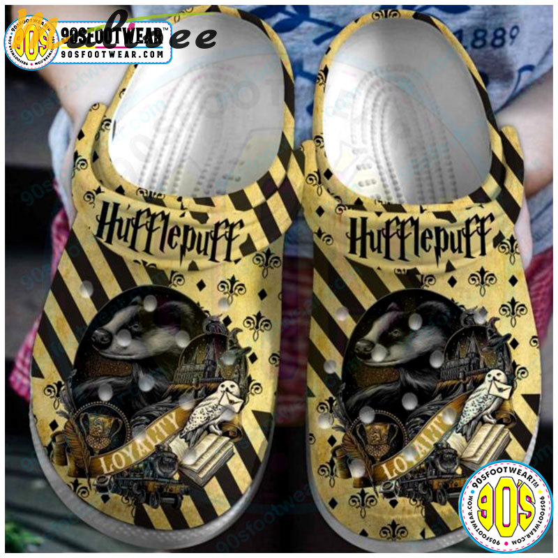 Crocs outfit - harry potter crocs hufflepuff house harry potter clog shoes for hp fan - 1154 Crocs Outfit
