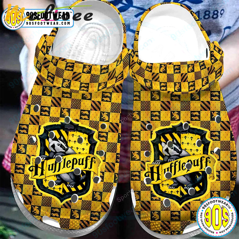 Crocs outfit - harry potter crocs hufflepuff house harry potter movie clog shoes for hp fan - 1155 Crocs Outfit